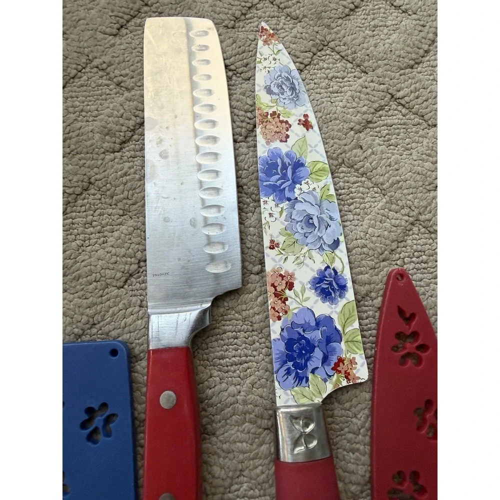 Pioneer Woman Knife Set Of 7